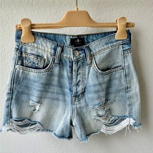7FAM Denim Short